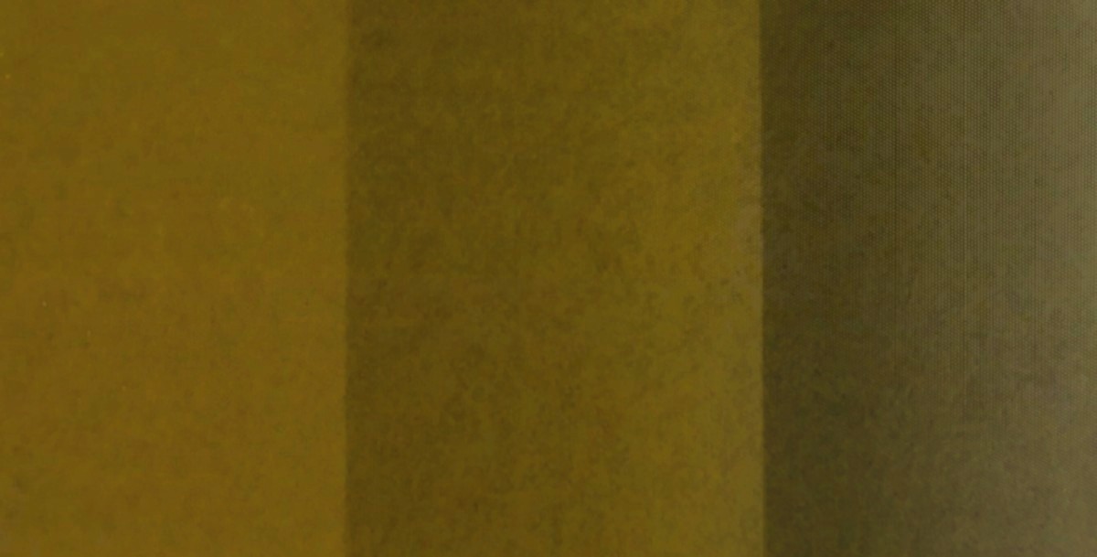 Échantillon ocre, en dégradé