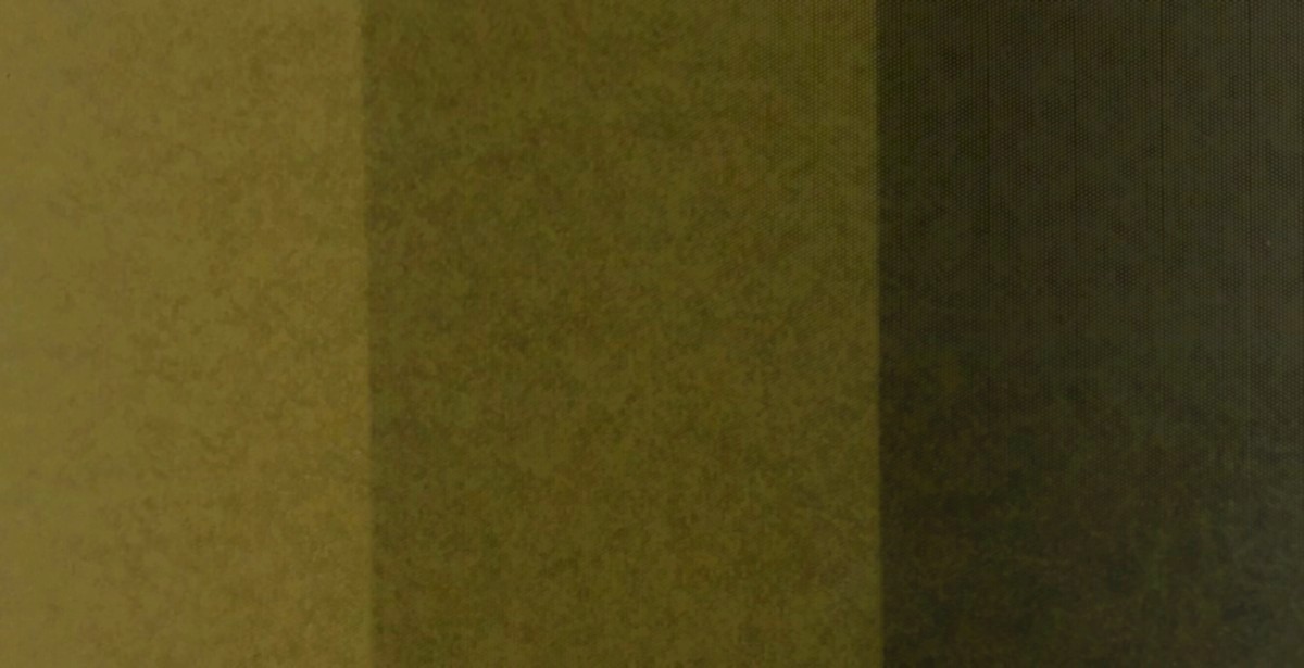 Échantillon vert, en dégradé